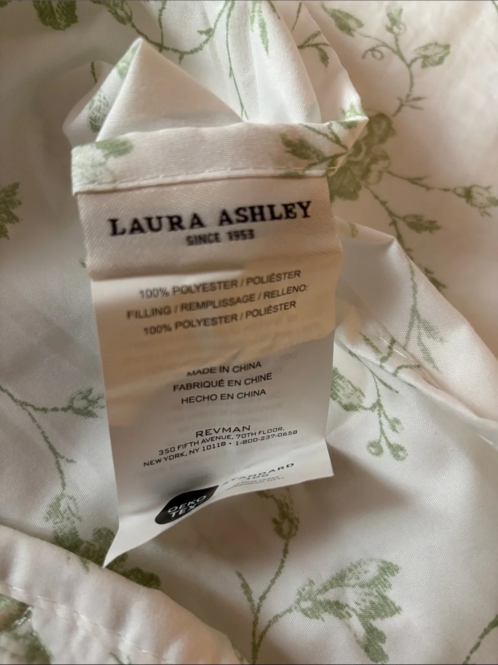 Laura Ashley included smoke